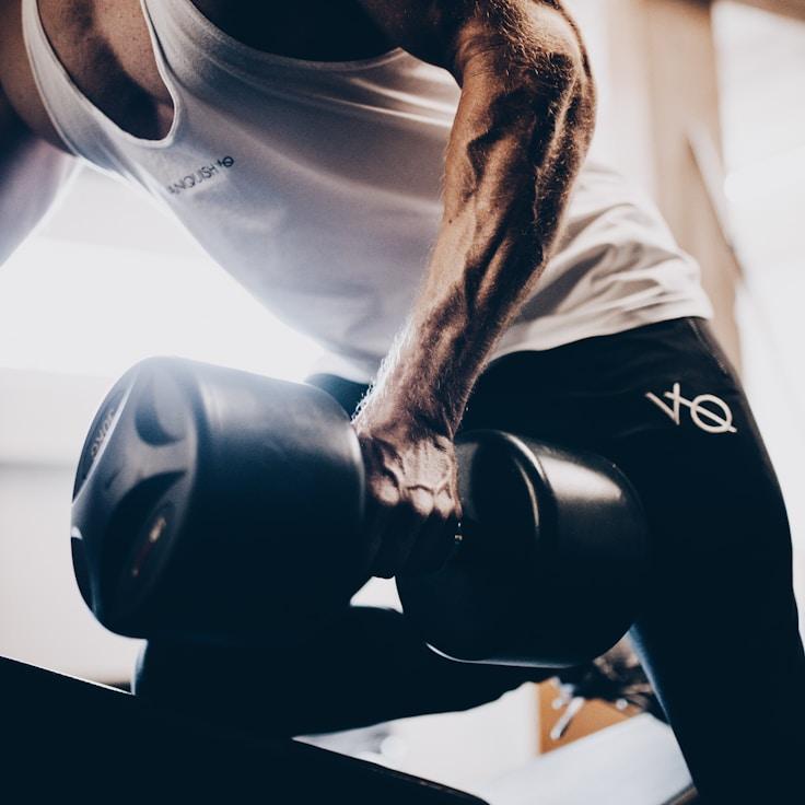 Modern fitness club interior